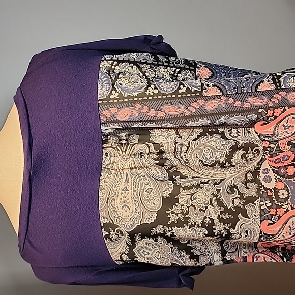 Mixed material top - Picture 2 of 6